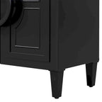 Console a 4 ante con maniglie rotonde
