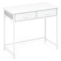 Space Saving Home Computer Desk with 2 Fabric Drawers 4
