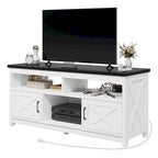 59 Bauernhaus-Kaffeebar-Schrank, Sideboard, Buffet mit Steckdosen - 58 Zoll