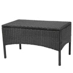 Cordoba 4pc Wicker Patio Chat Set with Cushions - Christopher Knight Home