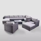 Santa Rosa 11pc Wicker Seating Set - Christopher Knight Home
