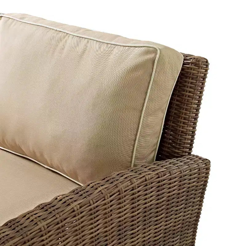 Bradenton 5pc Outdoor Wicker Conversation Set - Crosley