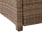 Bradenton 5pc Outdoor Wicker Conversation Set - Crosley