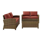 Bradenton 3pc Outdoor Wicker Seating Set - Crosley
