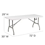 Emma and Oliver Outdoor Event/Tailgate Set with Pop Up Event Canopy with Carry Bag, Bi-Fold Table and 4 Folding Chairs