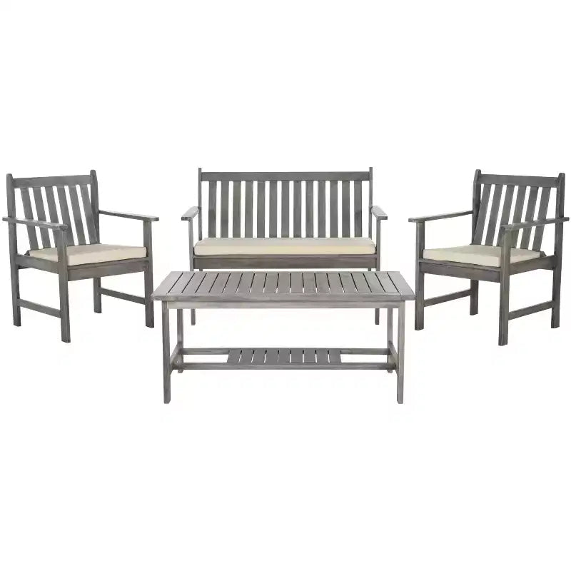 Ensemble de jardin Burbank 4 pièces - intérieur/extérieur - PAT7006 - Safavieh