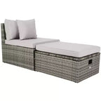 Pramla Sette & Ottoman Patio Set - Indoor/Outdoor - PAT7515 - Safavieh