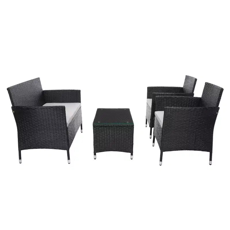Bandele 4 Piece Living Set - Indoor/Outdoor - PAT7506 - Safavieh