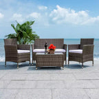 Bandele 4 Piece Living Set - Indoor/Outdoor - PAT7506 - Safavieh