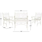 Leah 4 Piece Patio Set - Indoor/Outdoor - PAT5000 - Safavieh
