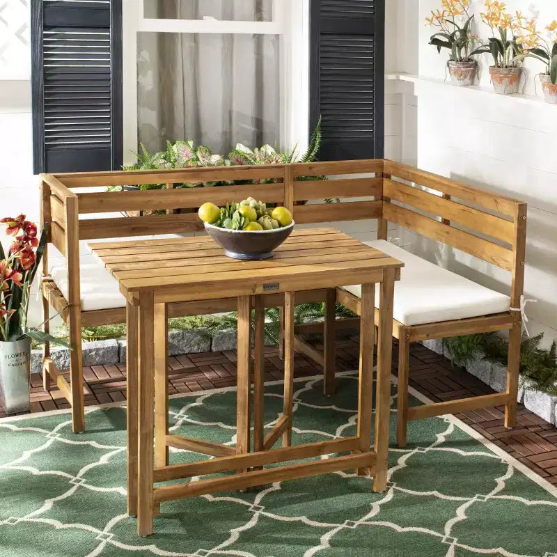 Wilton Balcony Corner Lounge - Indoor/Outdoor - PAT6754 - Safavieh