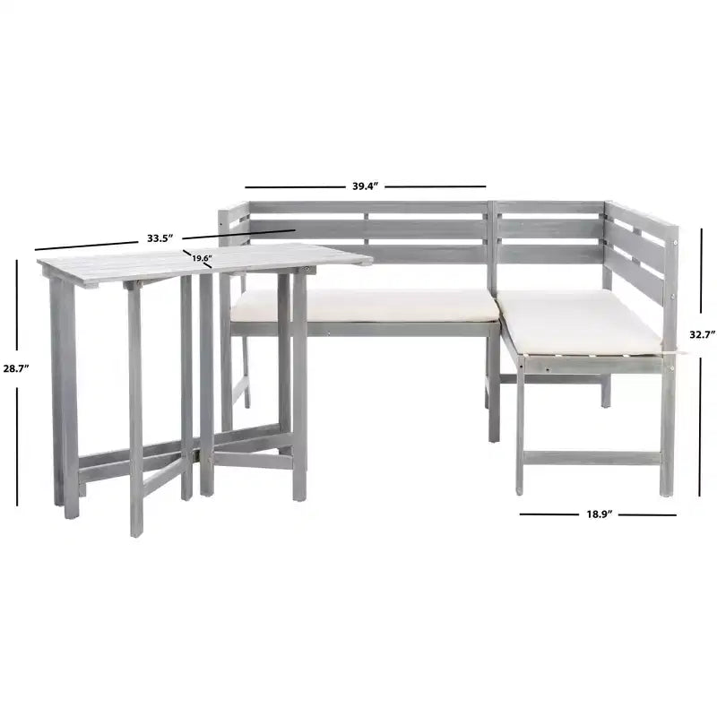 Wilton Balcony Corner Lounge - Indoor/Outdoor - PAT6754 - Safavieh