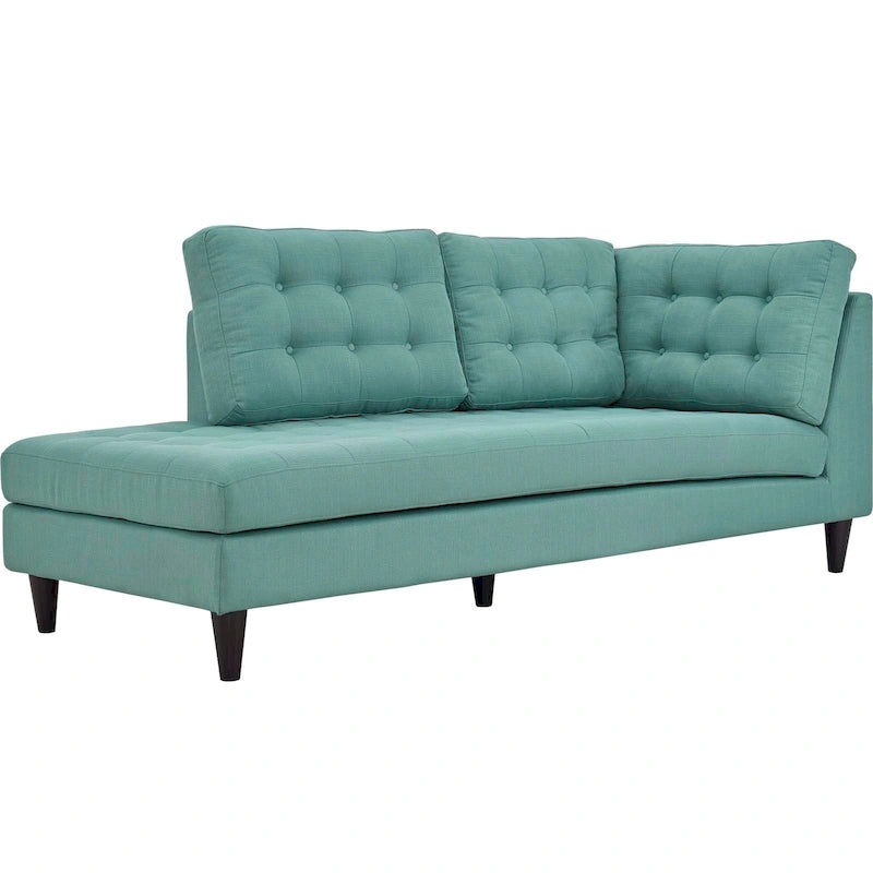 Upholstered Fabric Chaise