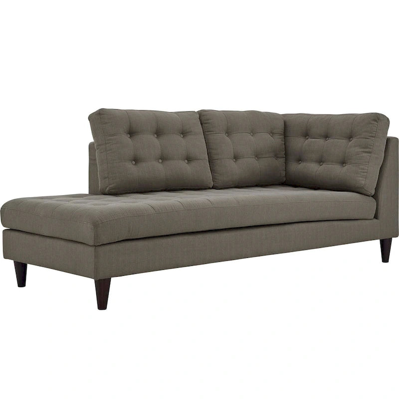 Upholstered Fabric Chaise
