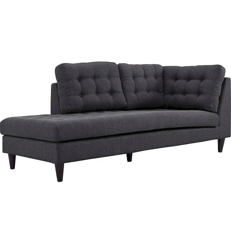 Upholstered Fabric Chaise