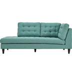 Upholstered Fabric Chaise