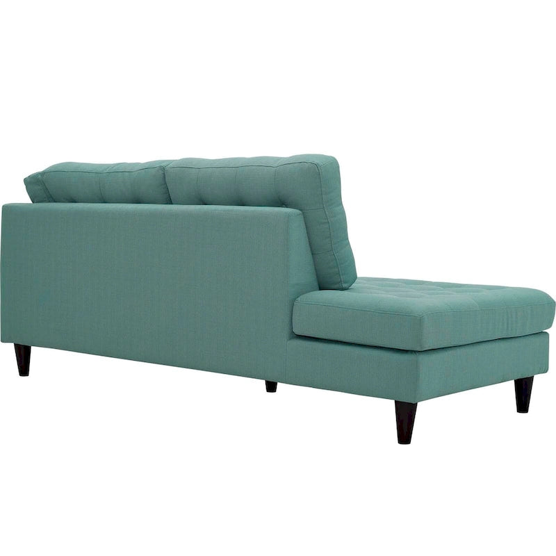 Upholstered Fabric Chaise