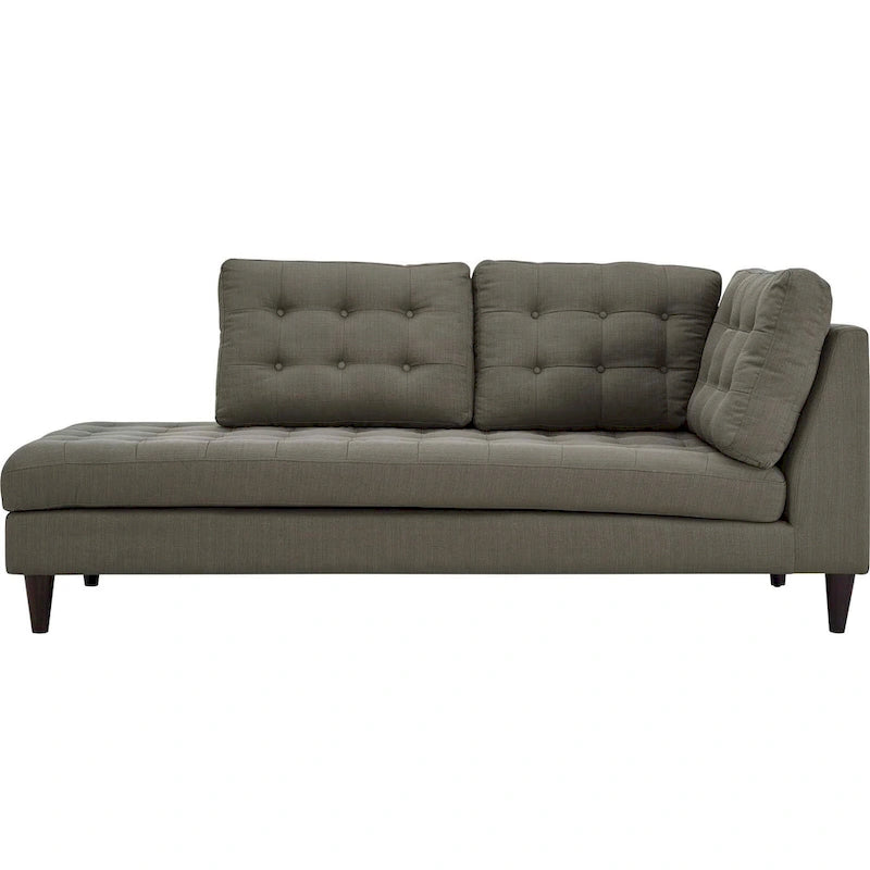 Upholstered Fabric Chaise
