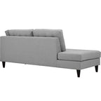 Upholstered Fabric Chaise