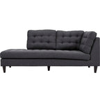 Upholstered Fabric Chaise