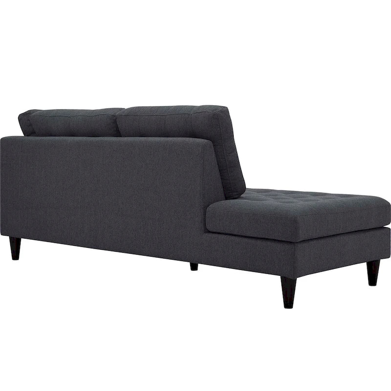 Upholstered Fabric Chaise