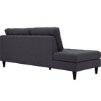Upholstered Fabric Chaise