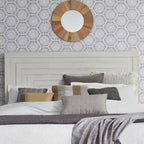 Modern Farmhouse Flea Market White Distressed Queen Platform Bed