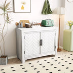 Console Table Sofa Table with 2 Shelves