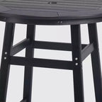 WestinTrends Malibu All Weather Hdpe Outdoor Patio Bar Height Dining Set (5-Piece)