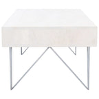 1-Drawer 1-Shelf Living Room Coffee Table - 43 W x 21.6 L x 16 H - 43Wx22Dx16H