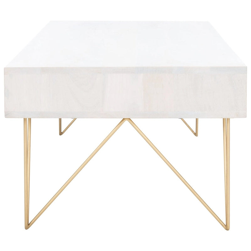 1-Drawer 1-Shelf Living Room Coffee Table - 43 W x 21.6 L x 16 H - 43Wx22Dx16H