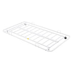 Tagesbett mit Metallgestell und Ausziehbett