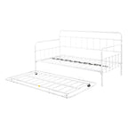Tagesbett mit Metallgestell und Ausziehbett
