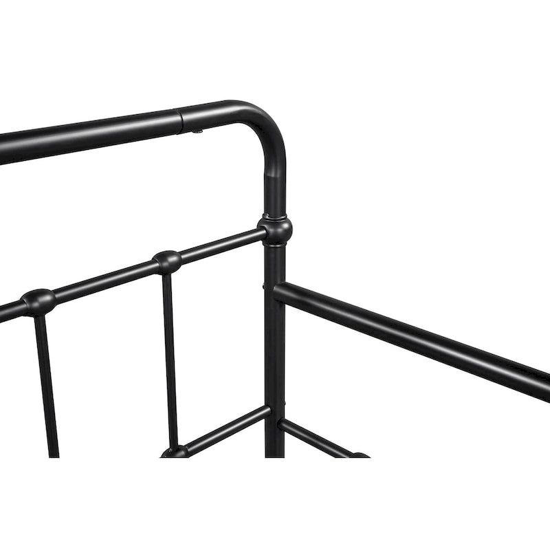 Tagesbett mit Metallgestell und Ausziehbett