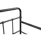 Tagesbett mit Metallgestell und Ausziehbett