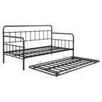 Tagesbett mit Metallgestell und Ausziehbett
