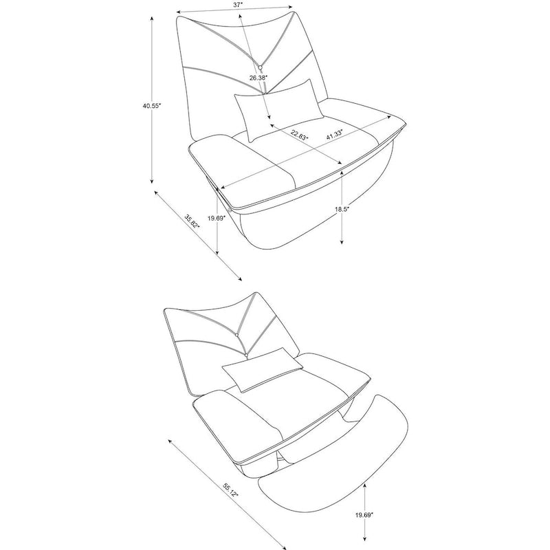 270 Degrees Recliner Chair