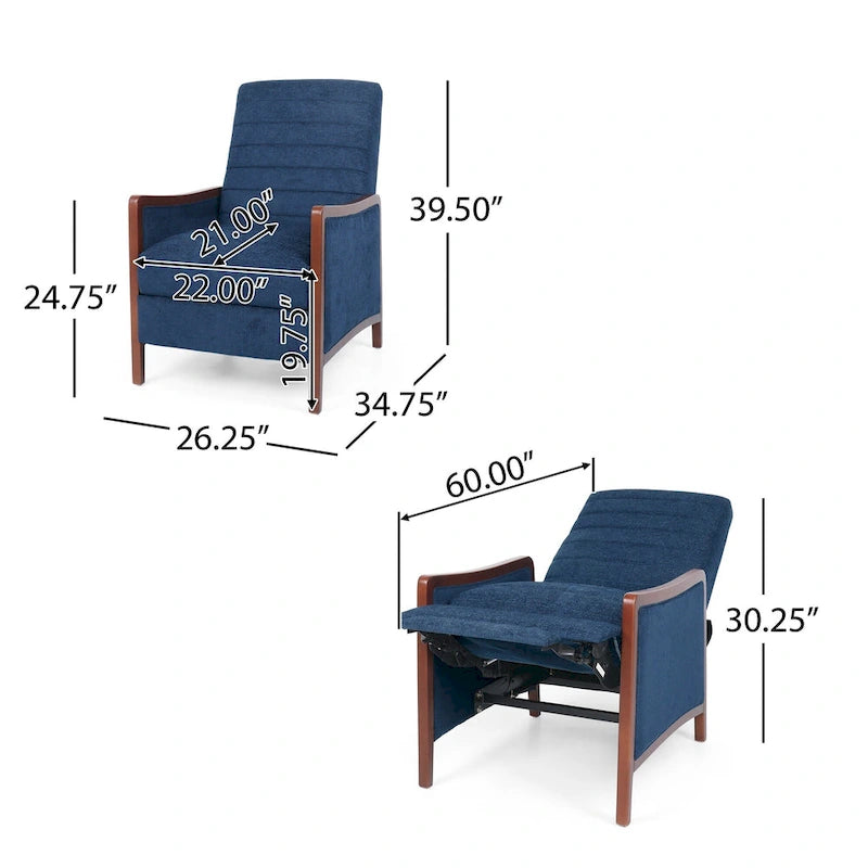 Fabric Recliner Chair