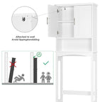 Mobiletto salvaspazio da bagno - 9.37P x 23.62L x 62.2A