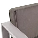 Cape Coral 5pc Aluminum and MGO Seating Set with Fire Table - Christopher Knight Home